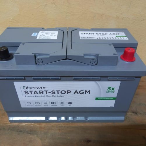 Din80 Start Stop AGM Discover Car Battery