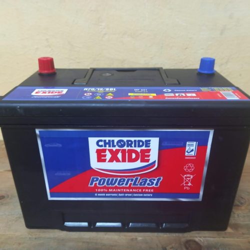 N70L Chloride Car Battery