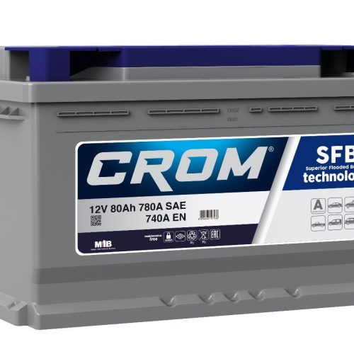 DIN80 Standard Crom Car Battery