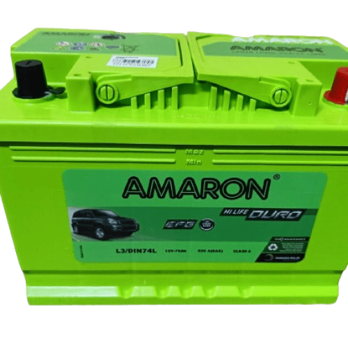 EFB Din 74 Amaron Car Battery