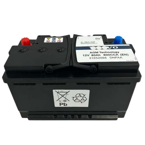 Agm 80 Volvo Oem 78 Ah 800 Battery